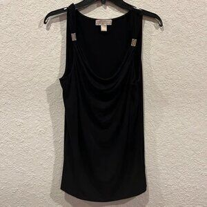 Michael - Michael Kors tank -metal details on shoulders Sleeveless black. Size M